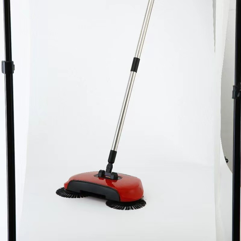 Energy Saving Household Cleaning Products Hand Push Sweeper Broom Mops with Large Two Gears and Extensible Handle