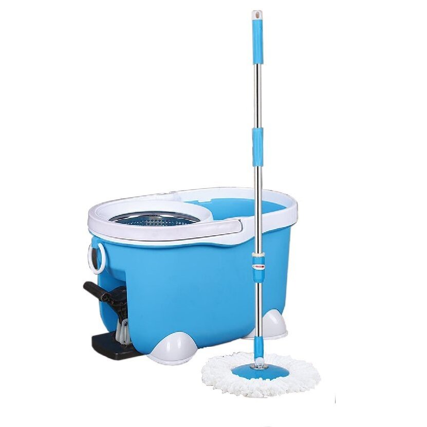 home hardware portable self wash no pedal deluxe pink orange red mop long pole replacement parts plastic mop bucket set