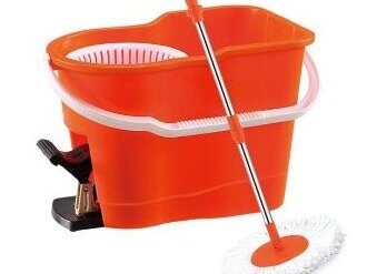 home hardware portable self wash no pedal deluxe pink orange red mop long pole replacement parts plastic mop bucket set