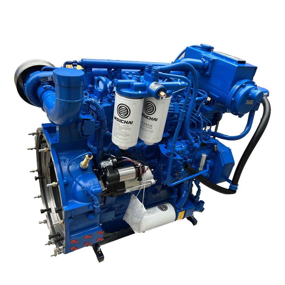 120hp Boat Motor Original Boat Fishing Machine 4stroke Marine Diesel Engine with Gearbox 40 to 60 Hp 4 Stroke Mesin Boat 4 Tak