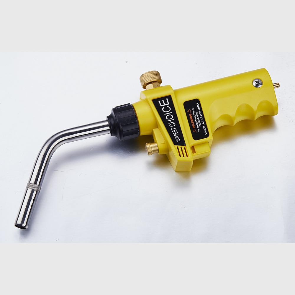 Gas Trigger-Start Torch/Self-Lighting Flame Tip for all Soldering and Brazing Propane MAPP Torch TS8000