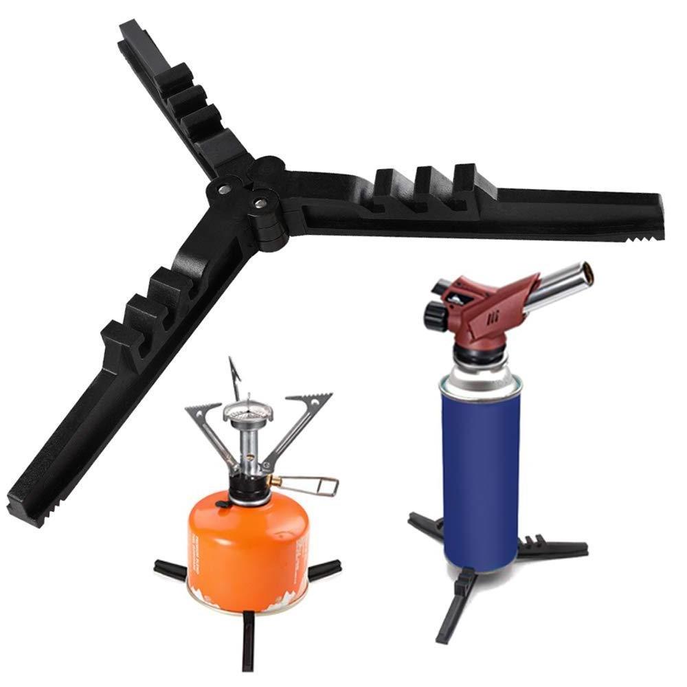 Gas Tank Base Bracket Camping Folding Canister Stand Backpack Fuel Stabilizer Universal Travel Support Stove Cylinder Holder