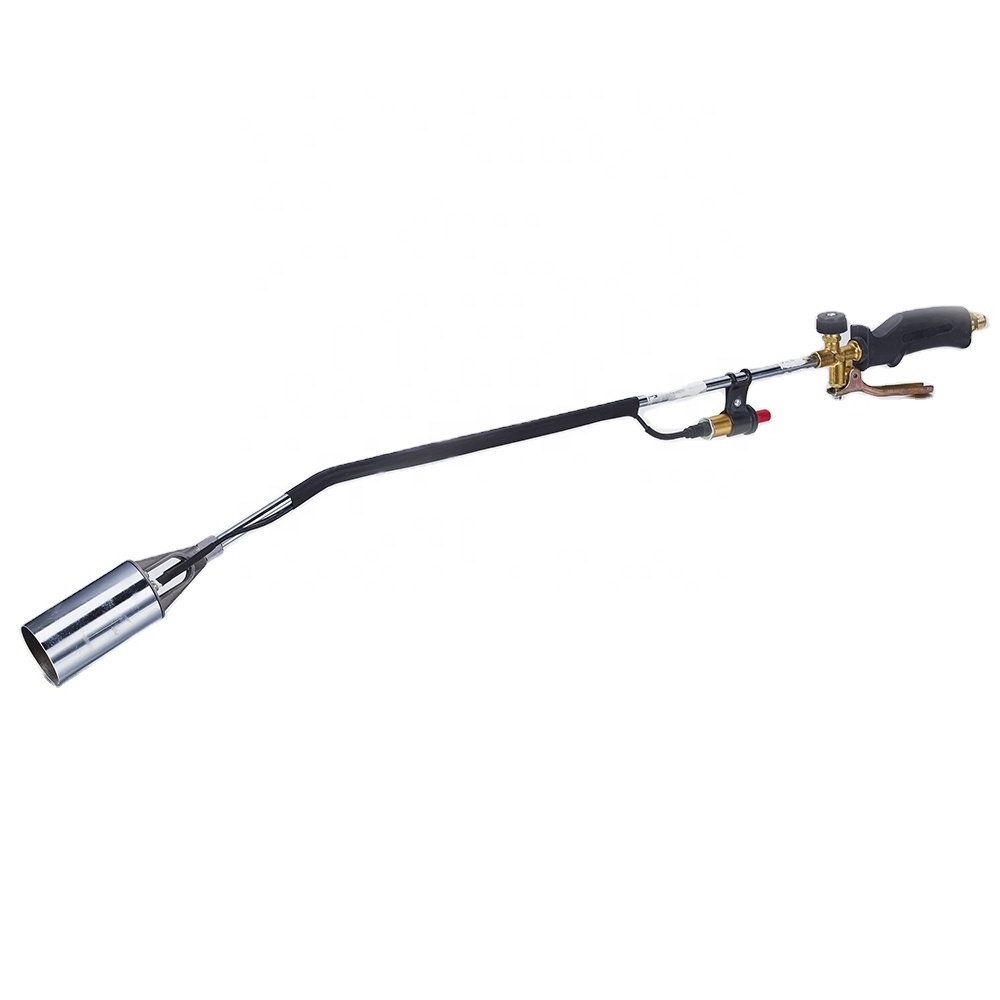 Upper Wand Ice Snow Melter Weed Burner Roofing Push Button Igniter Propane Torch