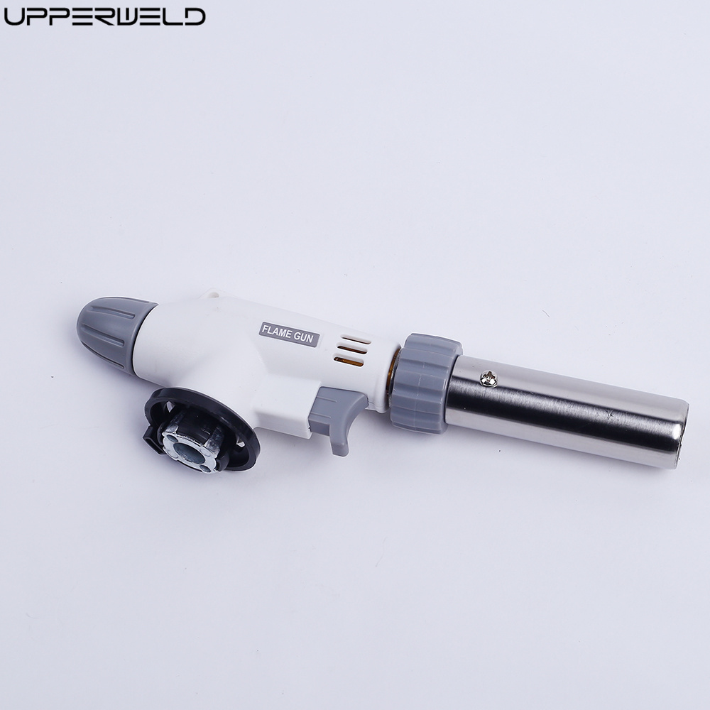 Gas Blow Torch Butane Flame Gun Kitchen Cooking Torch Ignition Lighter Mini BBQ Fire Gun