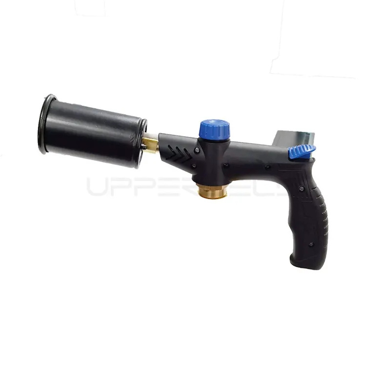 UPPERWELD High Temperature Welding Torch Outdoor BBQ Torch Portable Propane Torch with Adjustable Flame