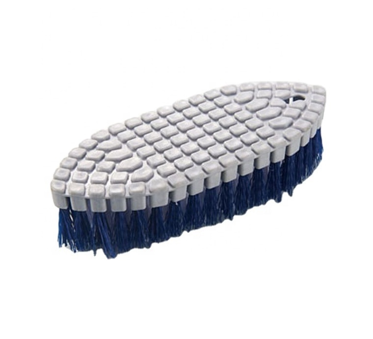 Scrub Brush Comfort Grip  Stiff Bristles  Heavy Duty Cleaning Brushes for Bathroom Shower Sink Carpet Floor