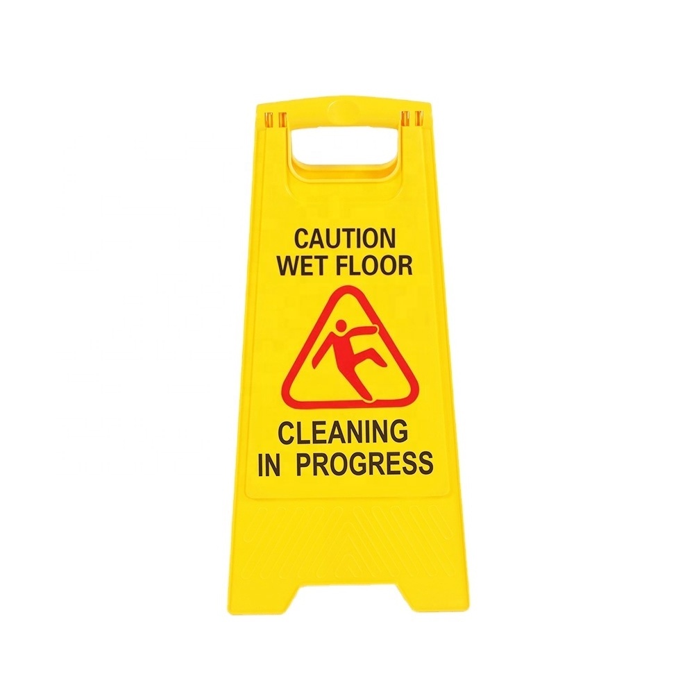 Yellow Wet Floor Warning Signs Caution Sign