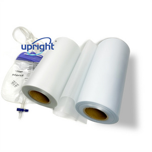 Upright Clear frosted matte pvc vinyl film Made in China pharmaceutical PVC film for Urine bag