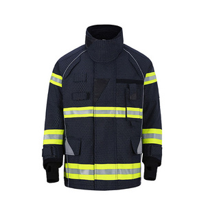 EN469 Black Firefighting jacket and trousers  with DRD