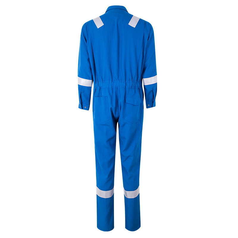 Coverall 100% Cotton Boiler Suits Coverall Workwear with Reflective Tape Oil Drill Coverall