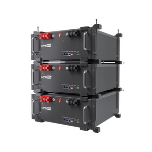 UPSEN Rack Mounted OEM Pack Lithium-Ion 48 Volt 51.2V 50 Ah Batteries Cabinet Lifep04 Lithium Iron Phosphate Battery