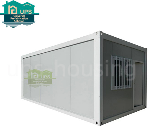 Z shape folding container house prefab container house foldable container