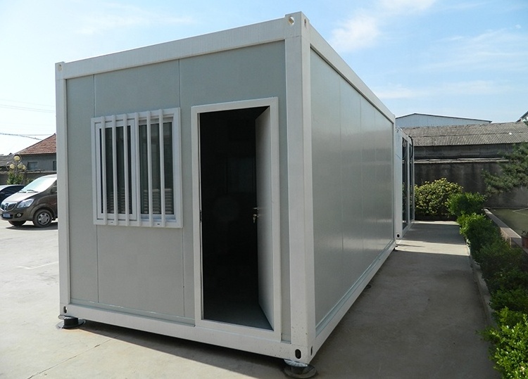 UPS Detachable Cheap Prefabricated modular container house  Portable tiny  20ft flat pack container house from china factory