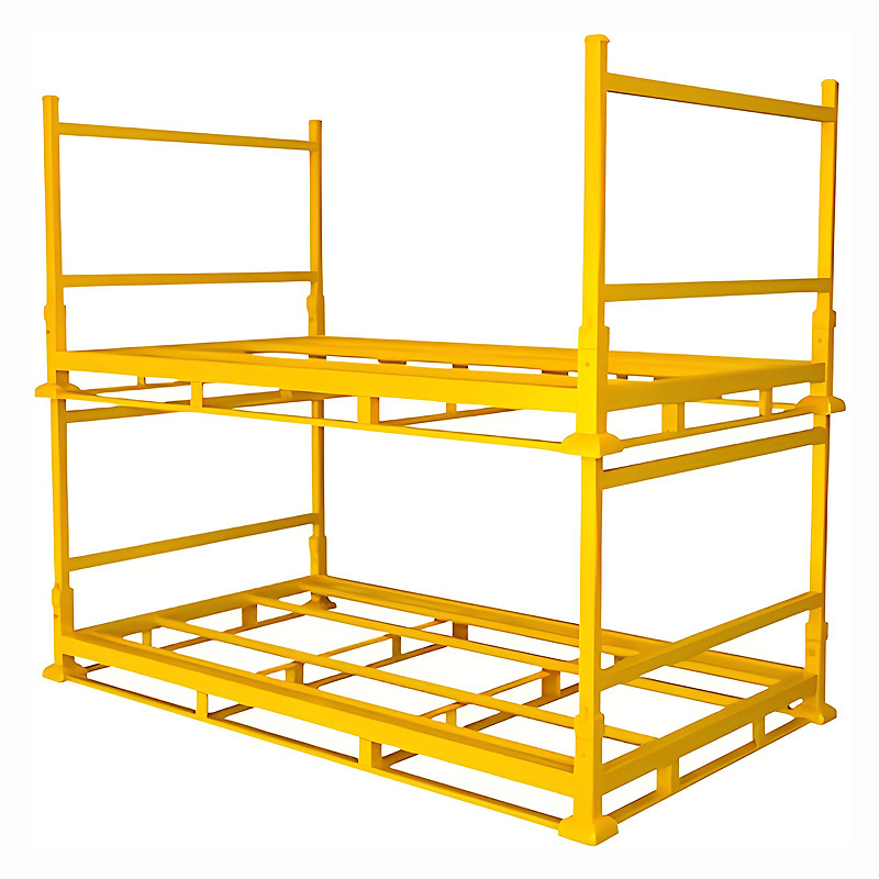 OEM/ODM Heavy truck adjustable auto industry stacking automotive spare steel tire rack