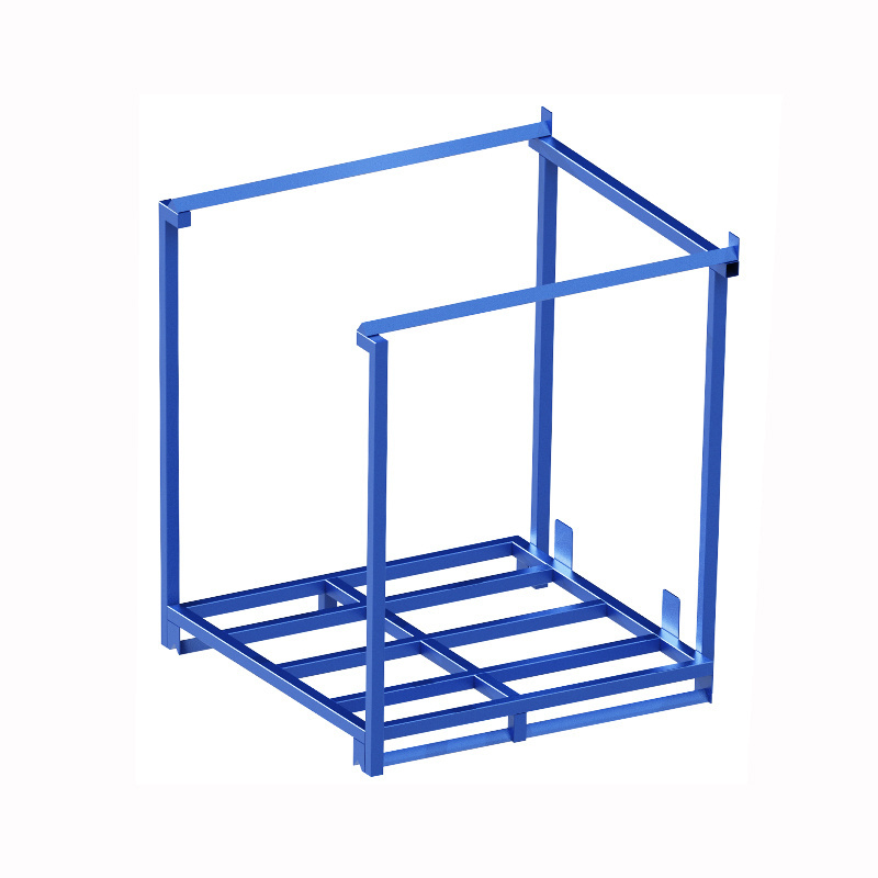 OEM Multi Layer Shelves 1000kg Foldable Adjustable Warehouse Storage Stack Pallet Steel Rack