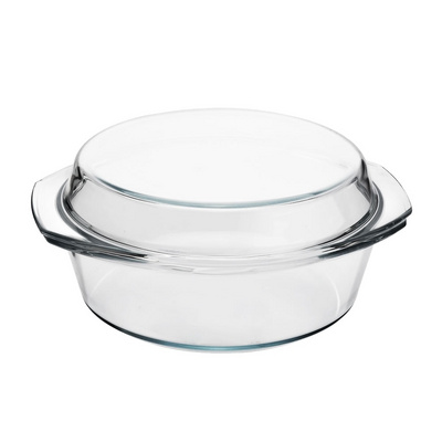 Heat Resistant Glass Baking Tray Glass Bakeware For Oven Microwave