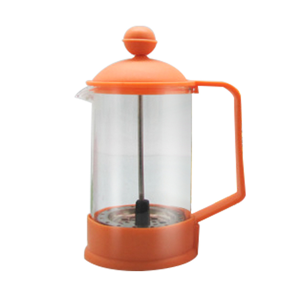 Coffee Presser French Press Plastic Frame Double Wall French Press French Press Gold