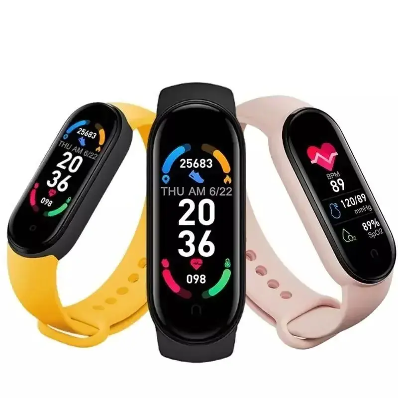 Factory Delivery Popular Mi Band 6 7Smart Watch M5 M6 M7 Smart Band Fitness smartband Mi Bracelet M 7 Smartwatch m7 smart band