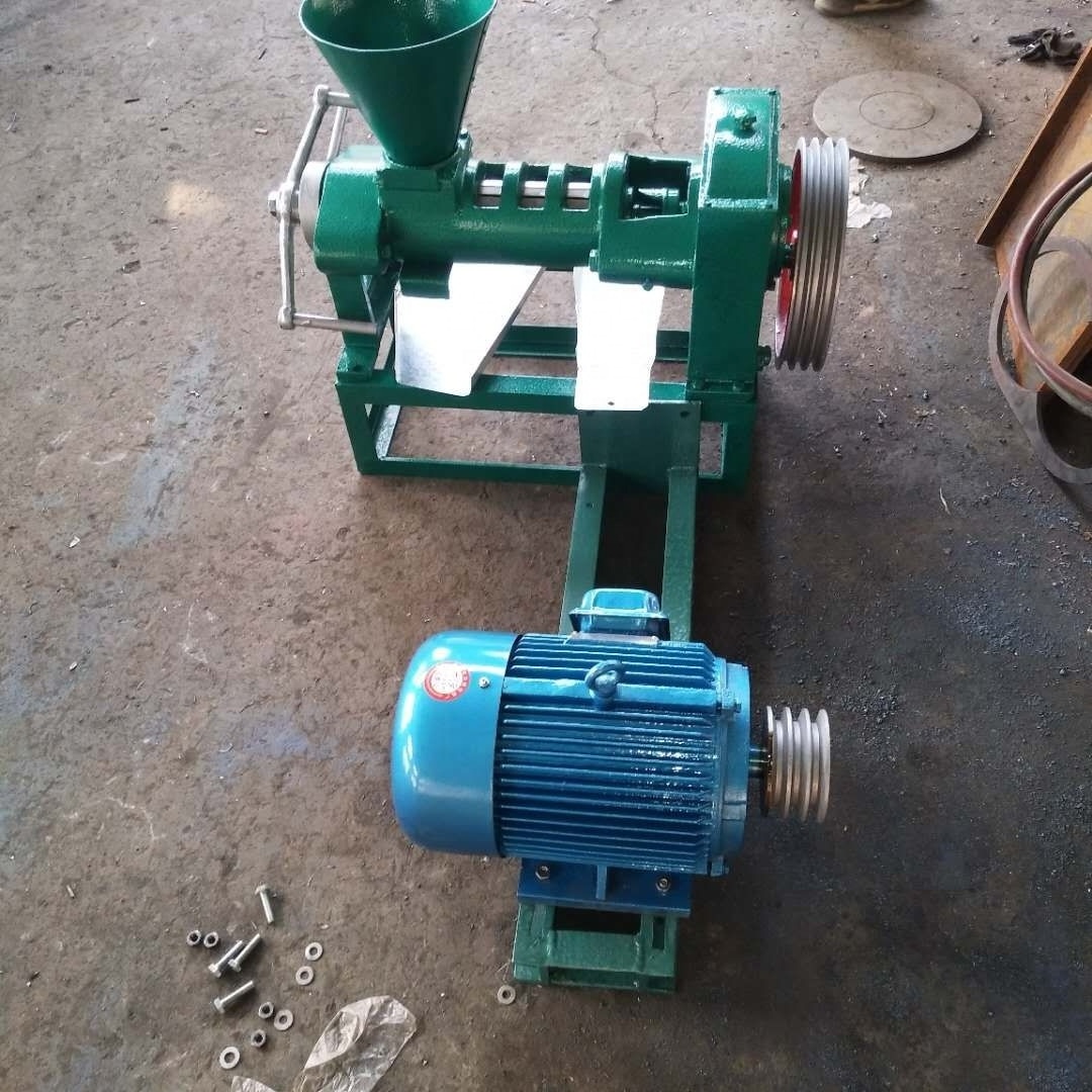 automatic household oil press small scale cheap cost in Africa for Sesame sunflower oil processing