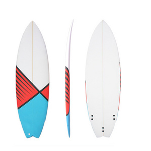 PU foam surfboard high quality surf board with plastic surfboard fin