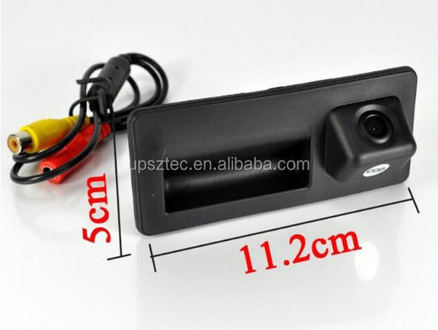 CCD Car Rear view backup Camera Water Proof+Guide line Parking CCD for Audi A3 A4 A4L A6 A6L Q3 Q5 A7 S7 S6 Trunk Handle