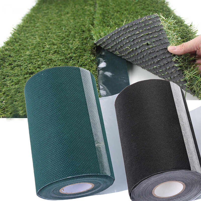 Weather Resistant Non Woven Fabric Artificial Grass Seaming Tape for Grass Carpet