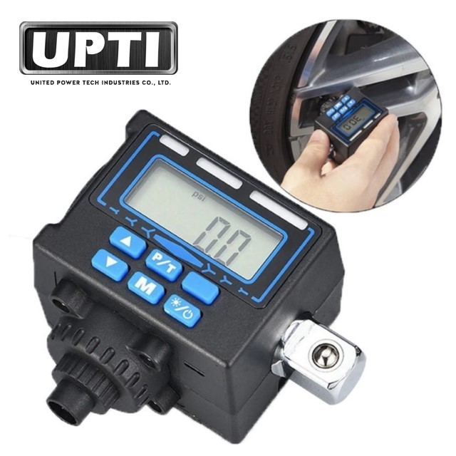 Taiwan Made High Quality Automotive Tool 2 in 1 Torque & Tire Pressure Gauge 1/2