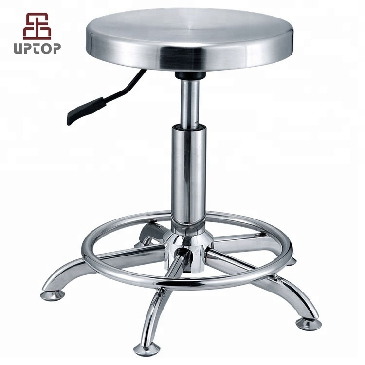 Stainless steel round lab chair swivel laboratory chair (SP-SC259)