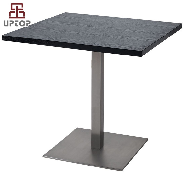 (SP-RT272) Laminate black rectangle buffet table for restaurant simple coffee table