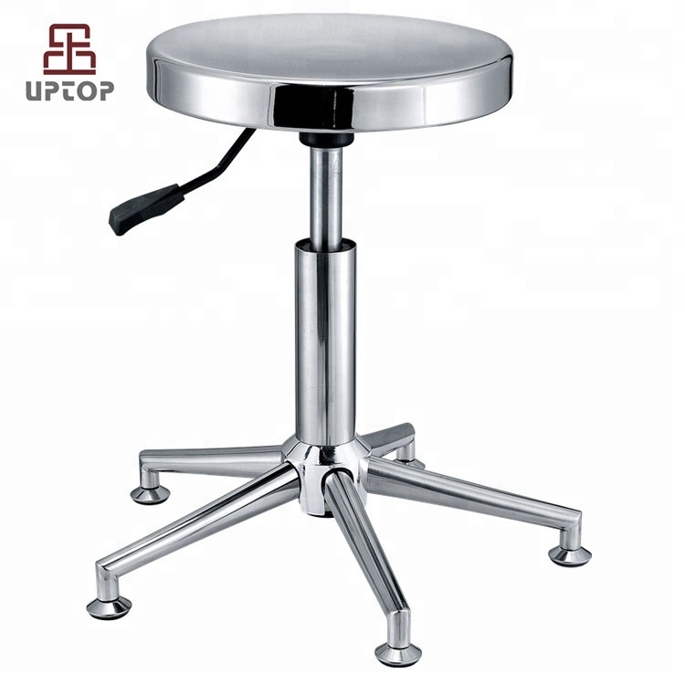 Stainless steel round lab chair swivel laboratory chair (SP-SC259)