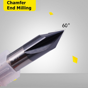 CNC 45 degree carbide chamfer end mill