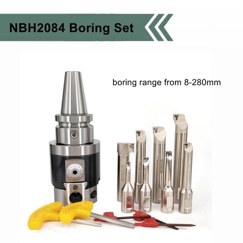 micro fine boring head set bt40 boring machine tool holder rough boring bar cylinder boring head tools