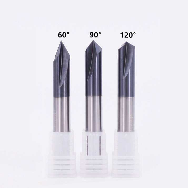 CNC 45 degree carbide chamfer end mill