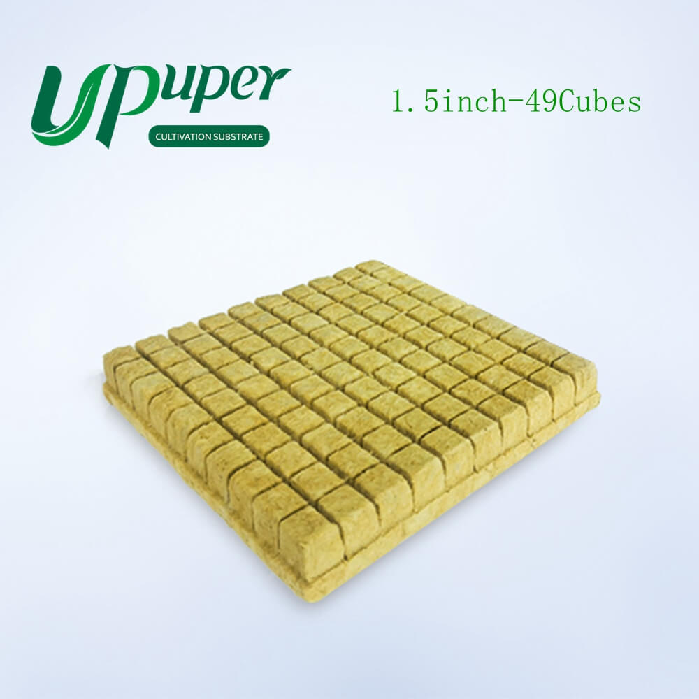 UPuper CP 36T 1.5 inch seed sprouting tray clay pebbles hydroponic growing rock wool cubes