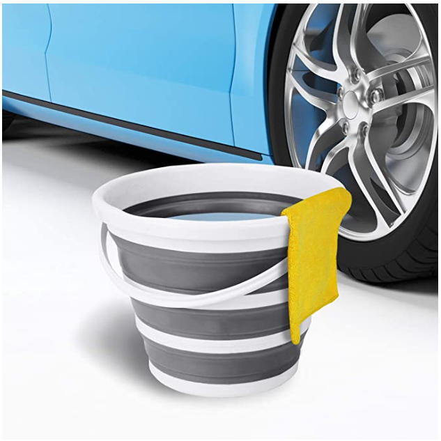 Collapsible Bucket Cleaning  Mop Bucket Folding Foldable Portable 10L 2.6 Gallon Outdoor Garden Camping Fishing Car Wash