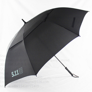 Golf double canopy umbrella personalized business umbrellas heavy duty golf umbrella