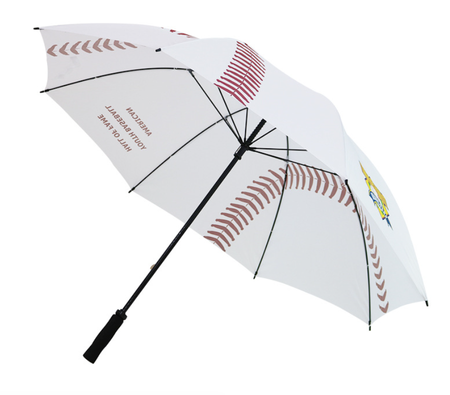 Baseball umbrella manual open golf umbrella white bring umbrellas with logo prints