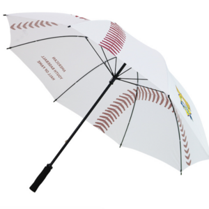 Baseball umbrella manual open golf umbrella white bring umbrellas with logo prints