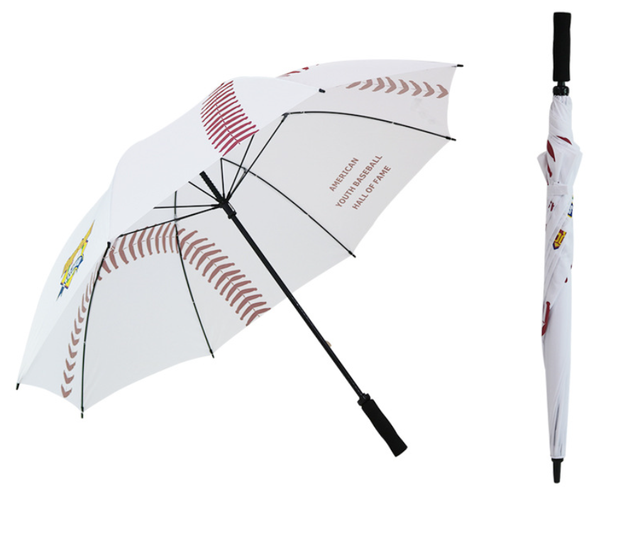 Baseball umbrella manual open golf umbrella white bring umbrellas with logo prints