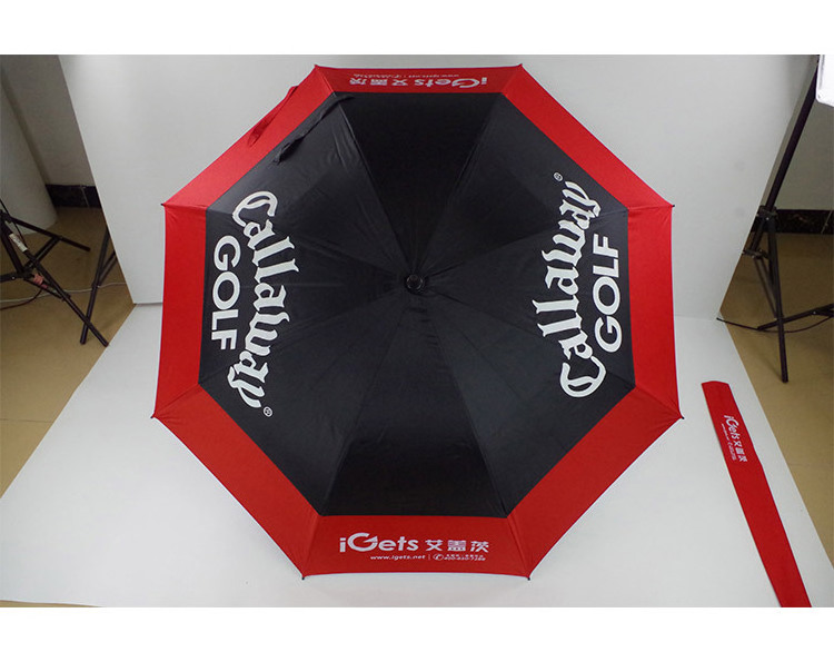 8k umbrella promotion custom 30'' fiber glass umbrella design print uv branded golf umbrella