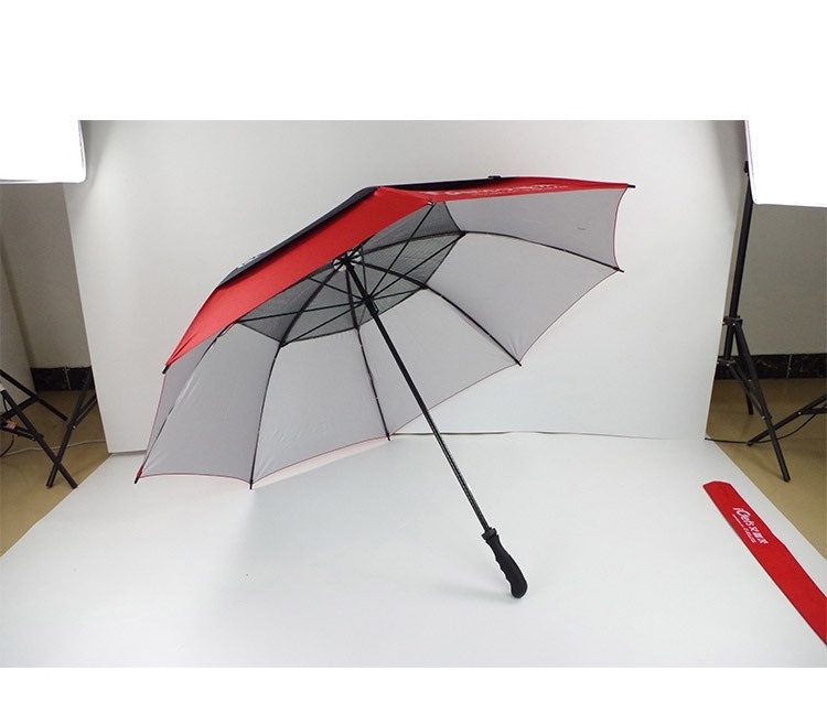 8k umbrella promotion custom 30'' fiber glass umbrella design print uv branded golf umbrella