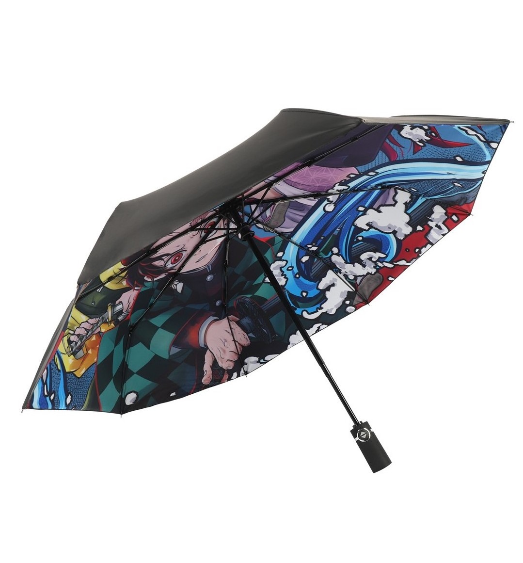 Christmas gift umbrella custom printing anime umbrella 3 folding umbrella