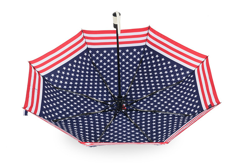 Windproof tigray flag umbrella 3 folding umbrellas with logo prints custom printing fold umbrella