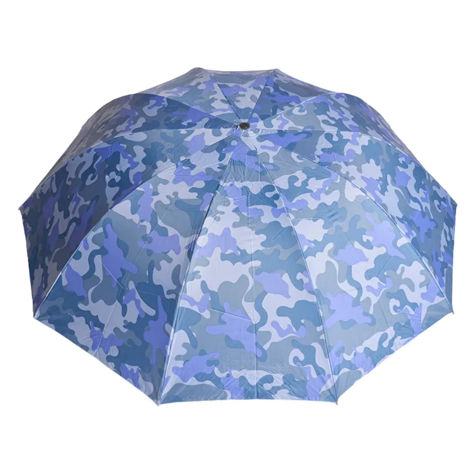 High quality camouflage Fully Automatic Three Folding Umbrella