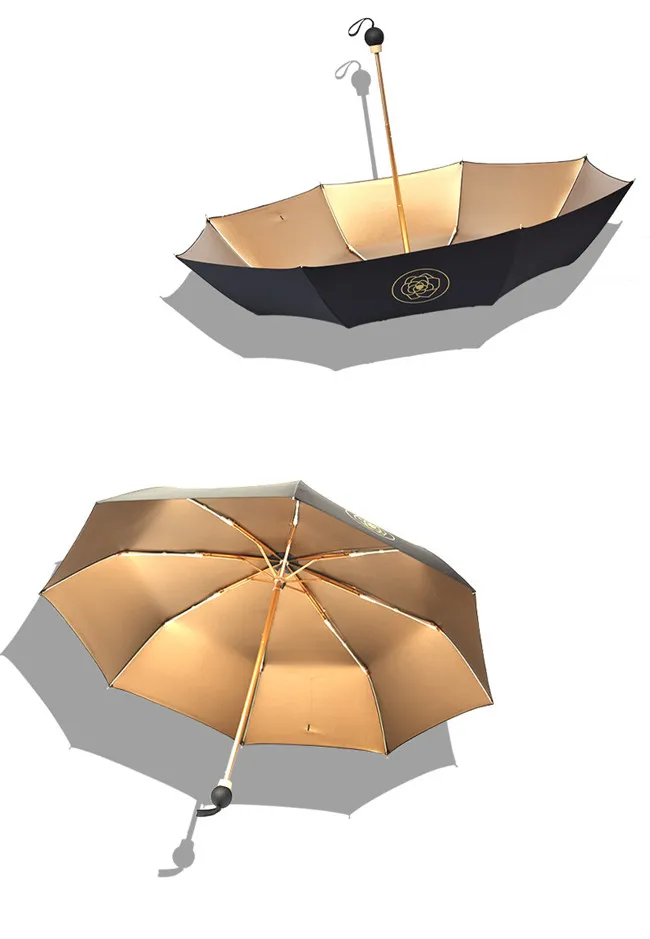 Sunshade parasol folding umbrella high end umbrella uv custom made umbrellas