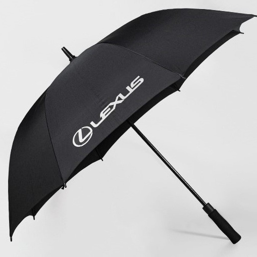 Auto open golf umbrella promotional with logo printing