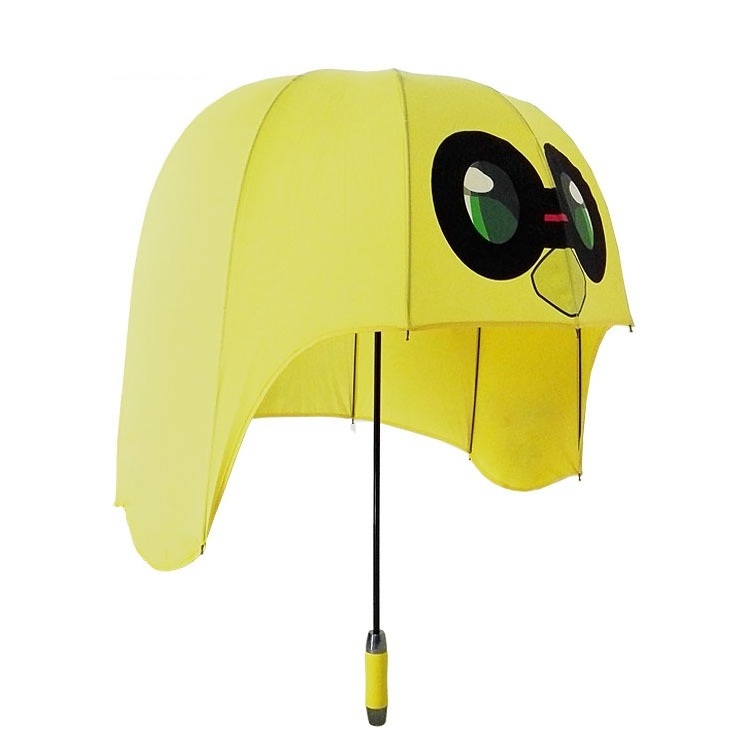 Beautiful cute helmet fancy umbrella head with custom logo print helmet umbrella