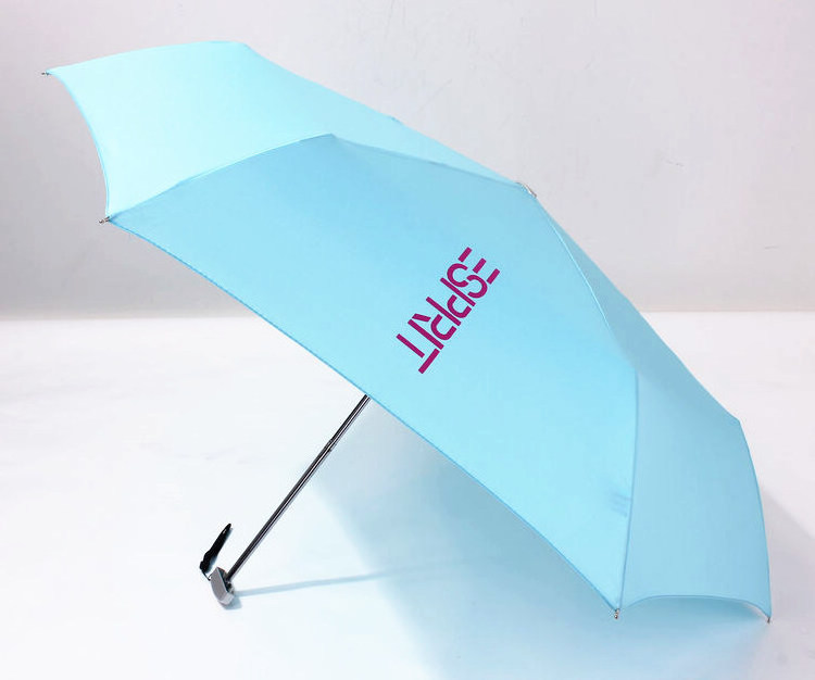 Ultra light umbrella tensile custom umbrella 3 folding umbrella