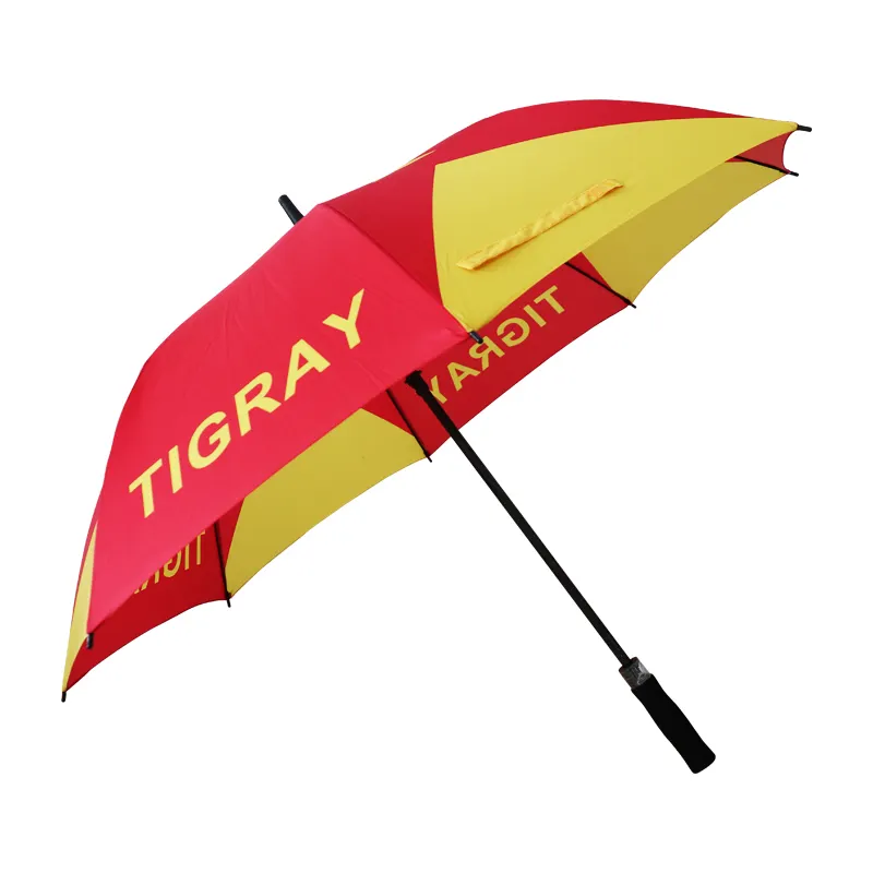 Custom Design National Flag Big golf umbrella Event Printing Hot Selling Ethiopian Flag Umbrella