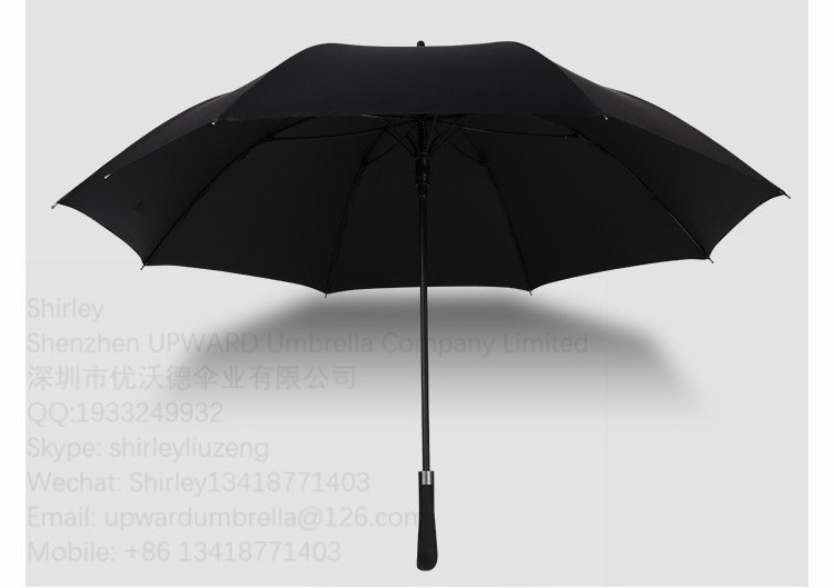 Golf umbrella promotional umbrella small moq strong fiberglass golf umbrella